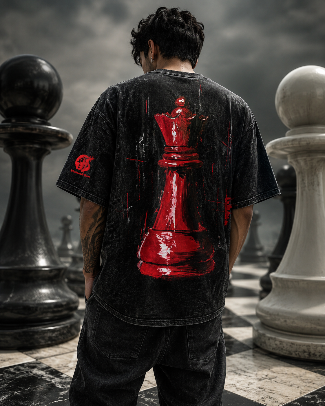 Not A Pawn | Acid Wash Streetwear
