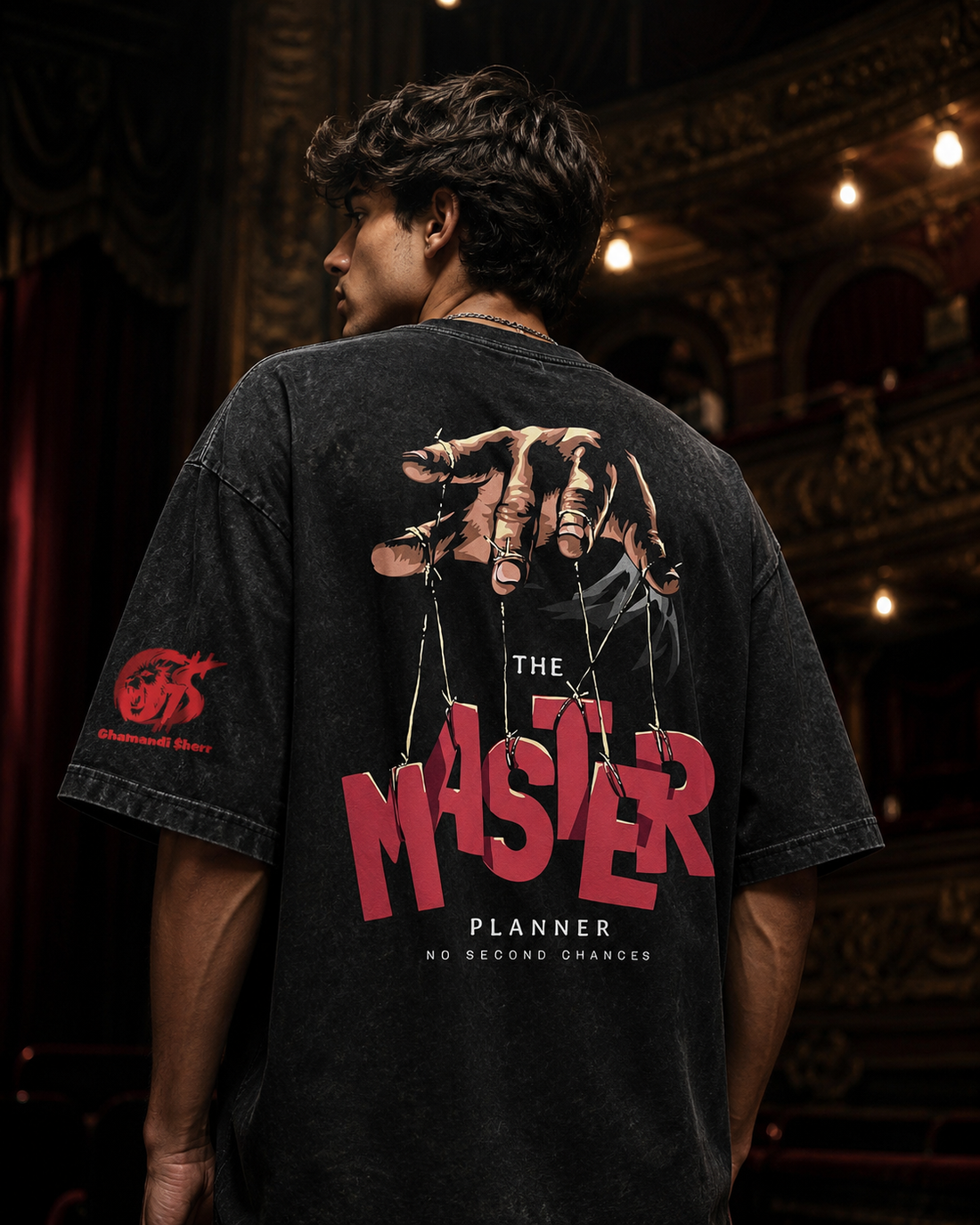 The Puppetmaster Tee | Acid Wash Streetwear