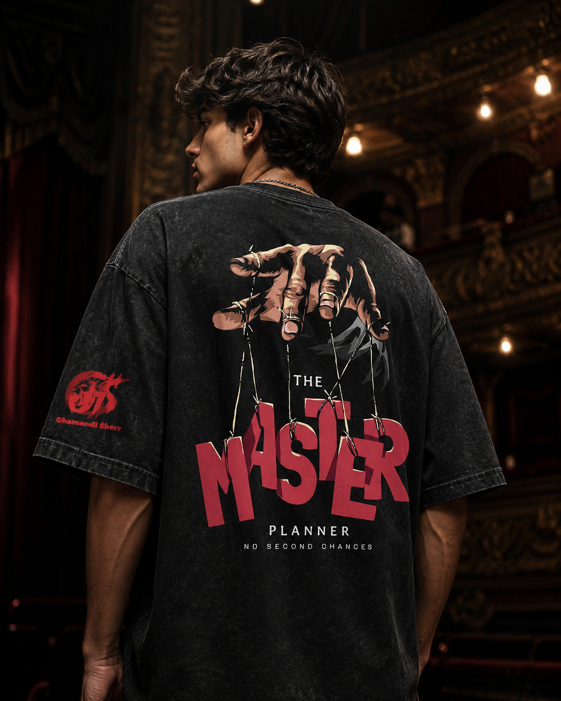 The Puppetmaster Tee | Acid Wash Streetwear