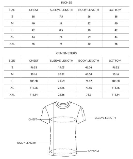 Size guide for Yakuza Koi Green Acid Wash Japanese Graphic T-Shirt | Ghamandi Sherr